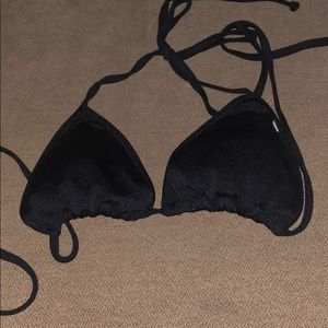 Black bikini top